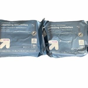 2 Up & Up Makeup Remover Cleansing Towelettes
